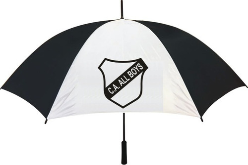 Paraguas Reforzado Gigante Con Escudo De All Boys Estampado