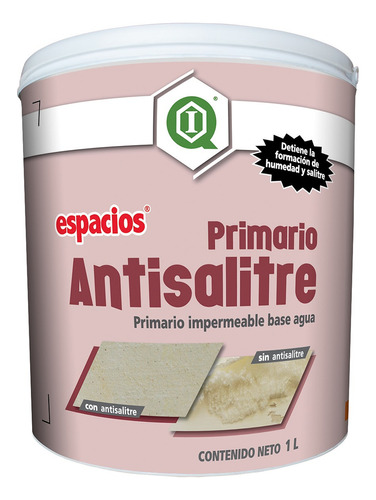 Primario Anti Humedad Y Anti Salitre En Muros 1 Litro