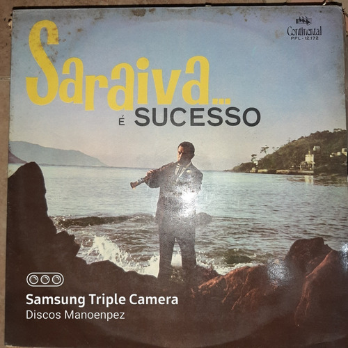 Vinilo Saraiva E Sucesso Solista De Sax Soprano Br1