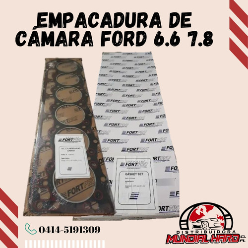 Empacadura De Camara Ford 6.6 7.8