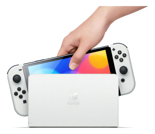  Consola Nintendo Switch Oled Blanco Color White