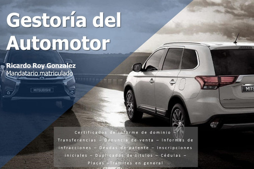 Imagen 1 de 5 de Gestor Mandatario Del Automotor Transferencias Cedulas