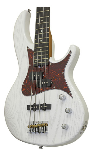 Contrabaixo Aria Pro Ii Detroit 4 Cordas Open-pore White