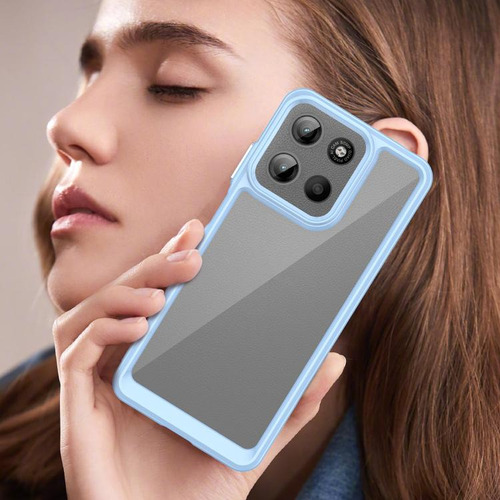Compatible Funda De Acrílico Y Tpu For Motorola Moto E15 For Motorola