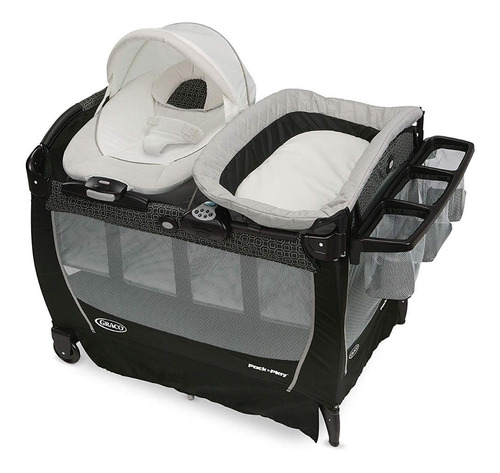 Graco Suite Snuggle Lx Pierce Sonidos Cuna Corral Portabebe