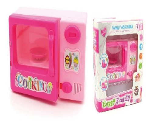 Mini Microondas Infantil Cozinha Brinquedo Forno Criança