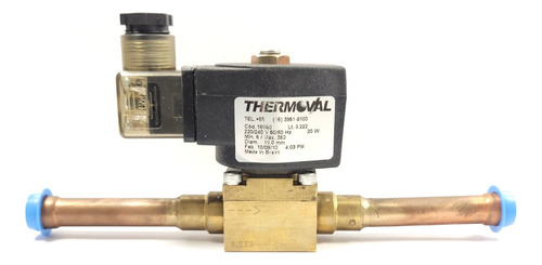 Valvula Solenoide P/refregeracion 1/2 Thermoval 16880