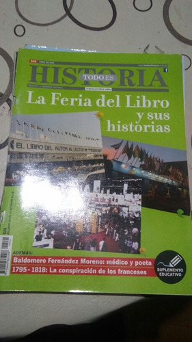 Todo Es Historia 549 La Feria Del Libro Y Sus Historias