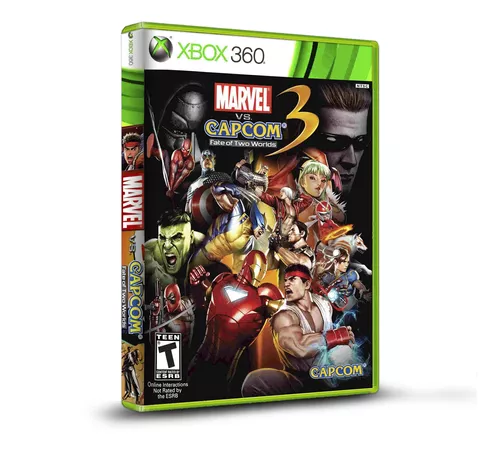 Jogo Ps3 Marvel Vs Capcom 3 Fate Of Two Worlds Físico