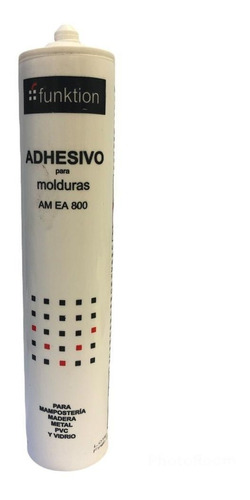 Adhesivo Para Zocalos Wall Panel Pisos Acrilico 420g Pomo