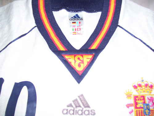 Seleccion España La Furia Adidas Francia 1998 #10 Raul (Usado)