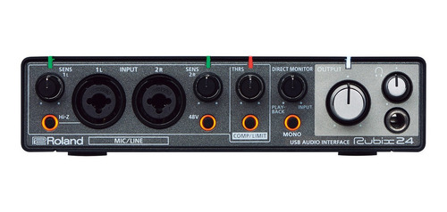 Interface De Audio Roland Rubix 24 P/ Mac, Pc E iPad Usb