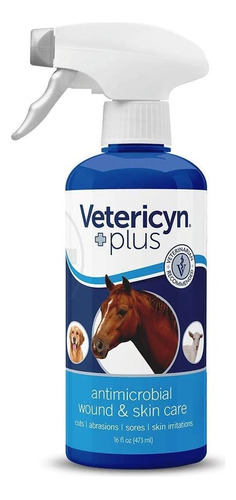 Vetericyn Plus Equine Wound And Skin Care. Spray To Clean Cu