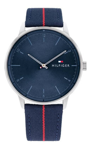 Reloj Tommy Hilfiger 1791844 Hombre 100 % Original Azul