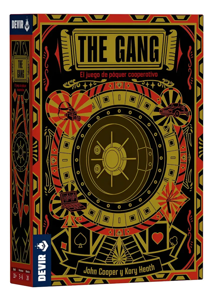 The Gang Juego Mesa Cartas Poquer Cooperativo Devir