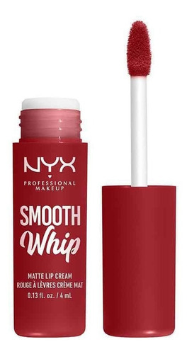 Labial Nyx Smooth Whip Matte Cream Color Velvet Robe 4 Ml