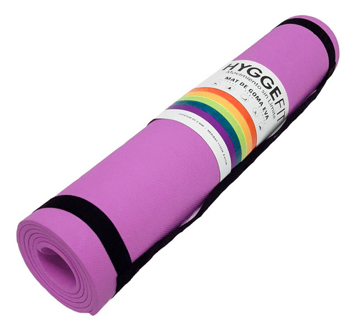 Colchoneta Mat Yoga Fitness Pilates Goma Eva Con Correa