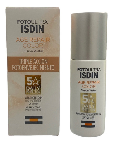 Isdin Age Repair Color Fusion Water Spf 50