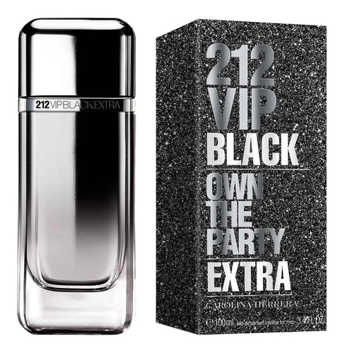 Perfume Carolina Herrera 212 Vip Black Extra 100ml Original