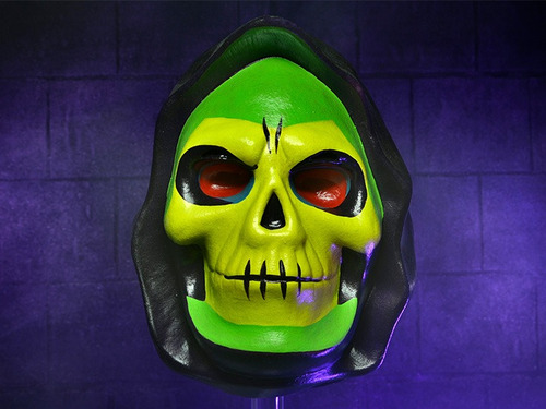 Neca Masters Of The Universe Skeletor Deluxe Latex Mask (Usado)