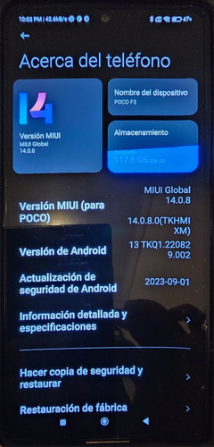 Xiaomi Poco F3 256gb