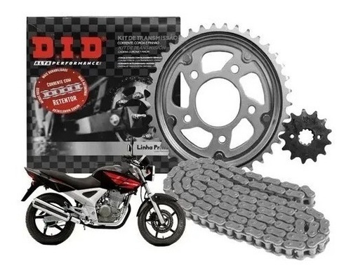 Kit Transmision Did Con Oring Honda Cbx 250 Twister Rpm