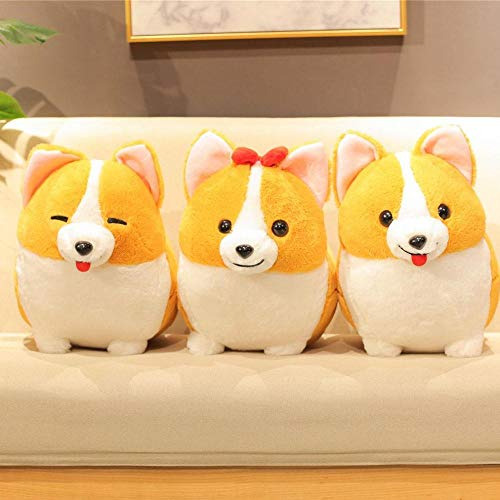 123arts Cartoon Corgi Dog Soft Plush Throw Pillow Animal Pi