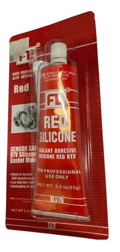 Silicona Fli 3.0 Oz 85g Roja O Trasnparente