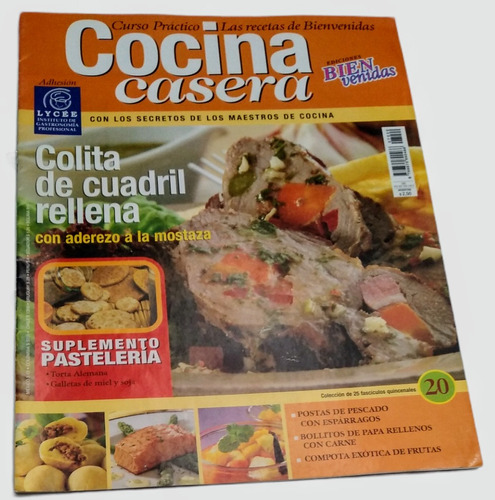 Revista Cocina Casera Colita De Cuadril Número 20 Año 2008