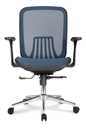 Cadeira Escritório Dt3 Office Armeria Celeste Blue - 11736-8 Cor Azul Material do estofamento Mesh