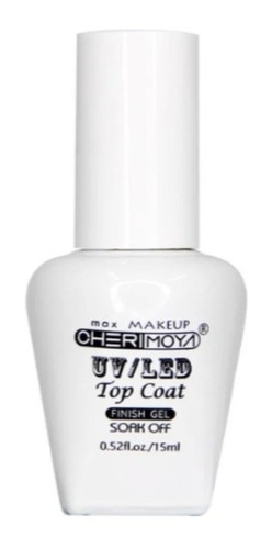 Top Coat Semipermanente Cherimoya Uv/led  Uñas Manicuria 