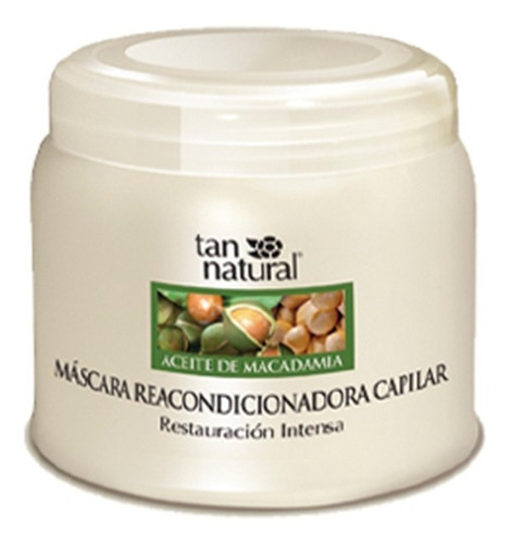 Mascara Restauradora Aceite De Macadamia 250ml Tan Natural