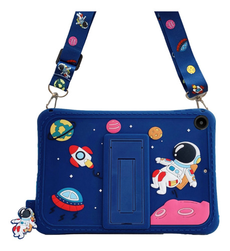 Funda Para Galaxy Tab A9 Plus 2023 Correa Silicon Spaceman