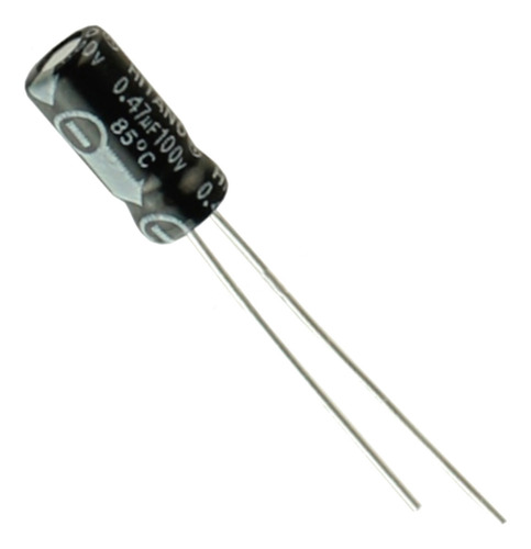 Capacitor Eletrolitico 0,47uf X 100v (6 Peças) Imediat