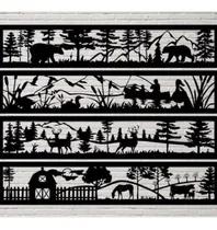 Comprar Vectores 2d Corte Láser Cnc Plasma Modelos De Paisajes X086