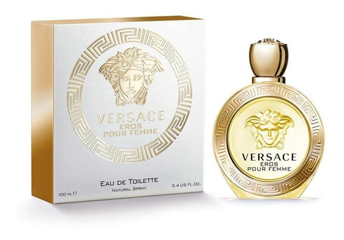 Imagen 1 de 4 de Versace Eros Pour Femme Edt 100ml