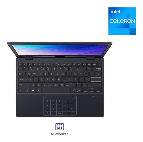 Imagen 5 de 5 de Notebook Asus L210m Intel Celeron 4gb Ram 64gb Ssd 11.6