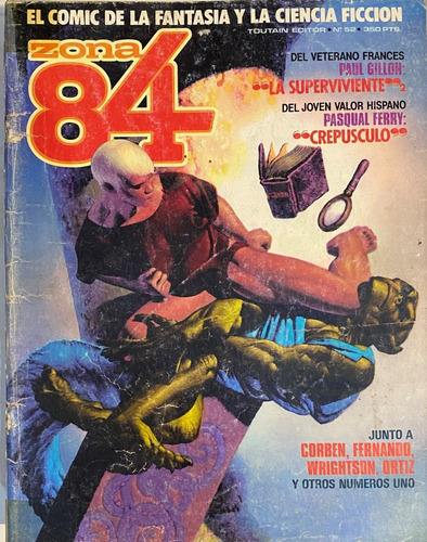 Revista Zona  84 Comic Fantasía Ciencia Ficción Nº 52  Rba