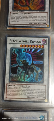 Yugioh Black Winged Dragon Super Rara