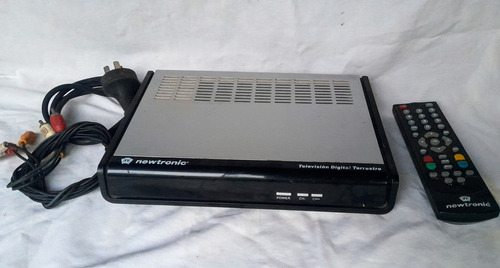 Decodificador Newtronic + Antena. Excelente Estado Negro (Usado)