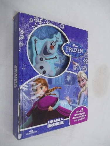 Livro - Frozen Disney Encaixe E Brinque - Outlet