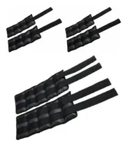 Comprar Kit Tornozeleiras 2, 4, E 6 Kg Pares Caneleiras De Peso
