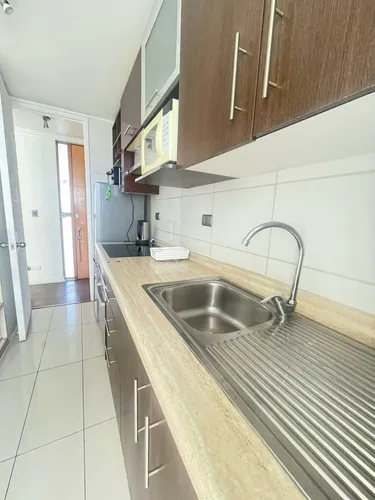 Amoblado Depto En Primer Piso Arriendo (99866)
