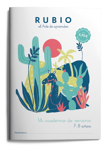 Libro Mi Cuaderno De Verano Rubio 7-8 Años - Vv.aa