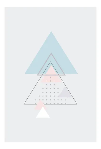 Juego de platos decorativos minimalistas, alce, gris y rosa, 20 x 30 cm