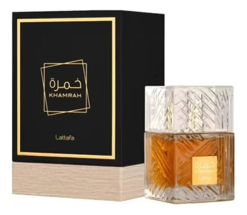 Perfume Árabe Khamrah De Lattafa Eau De Parfum 100ml Unissex