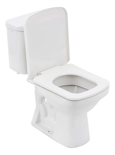 Bacia Com Caixa Acoplada Assento E Acess Lirio Fiori Branco