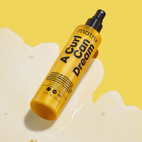 Matrix, Scrunch N'go, A Curl Can Dream, Modelador de Cachos em Spray, para cabelos texturizados, Ondulados e Cacheados, Anti-frizz, Modelador De Cachos, Day After, Protetor Térmico, Brilho, 250ml