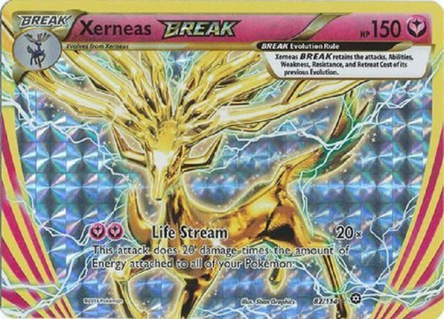 Xerneas Break 82/114 Break Raro Pokemon Tcg