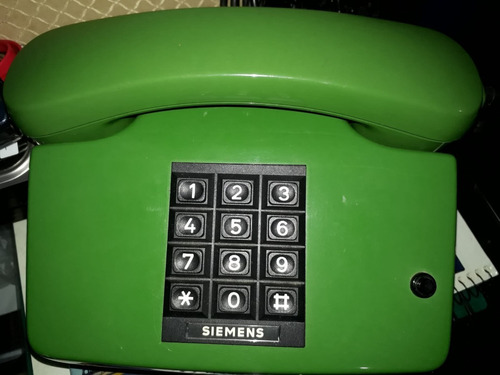 Teléfono Siemens Antiguo De Tubo